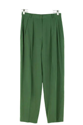 Pantalon Gerard Darel Vert en Viscose, taille XL - Seconde Main