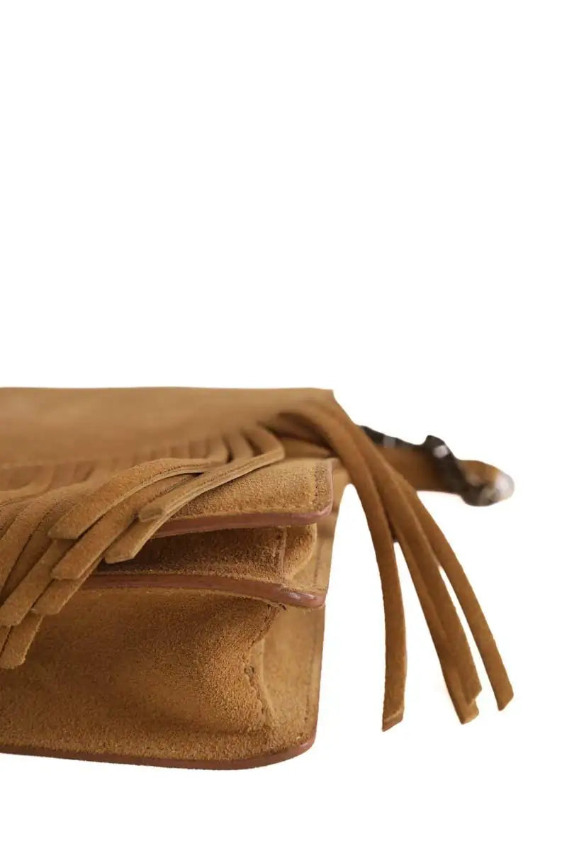 Sac à bandoulière Gerard Darel Camel en Cuir