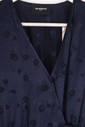 Robe The Kooples Marine en Viscose