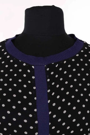 Robe Maje Noir en Synthétique