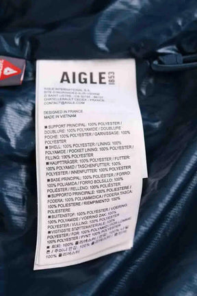 Doudoune Aigle Bleu en Synthétique