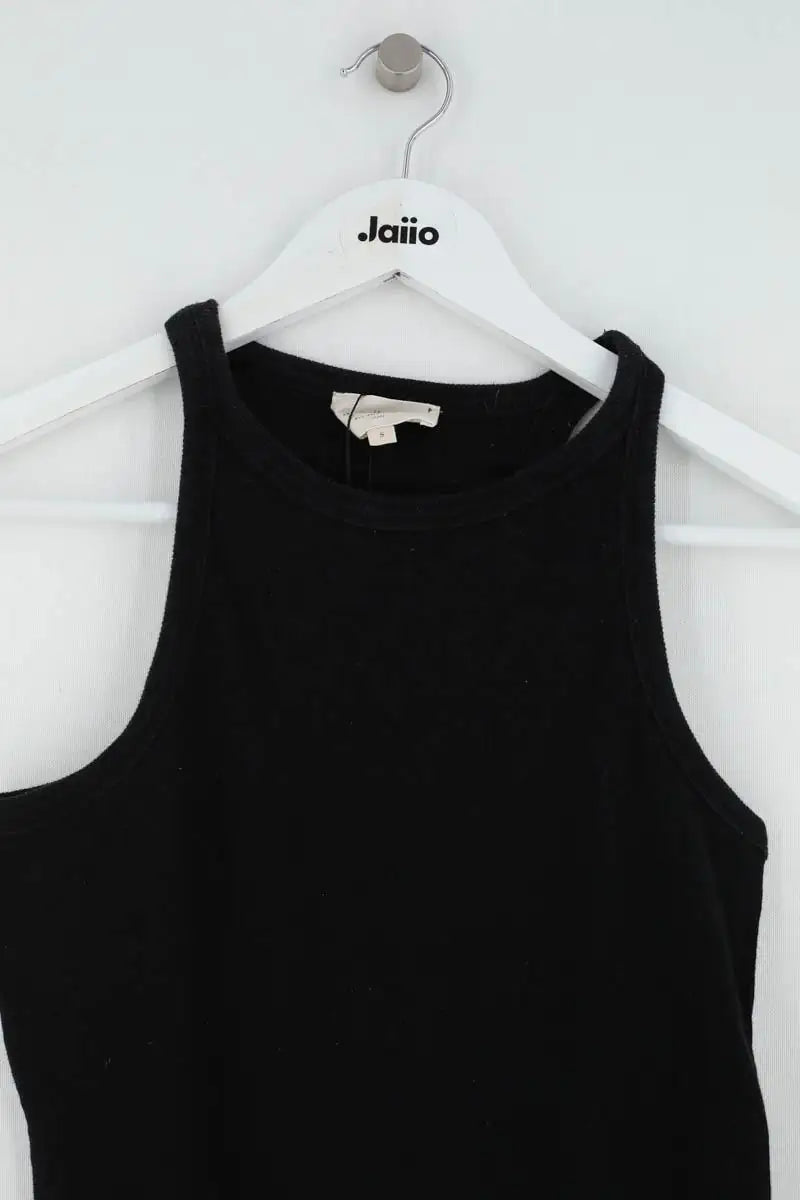 Top sans manche Sézane Noir en Coton