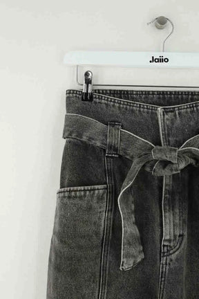 Jean droit Iro Vieno Gris en Coton