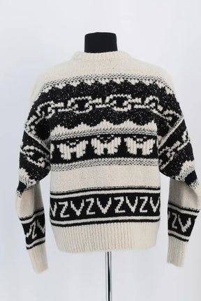 Pull Zadig & Voltaire Ecru en Cachemire