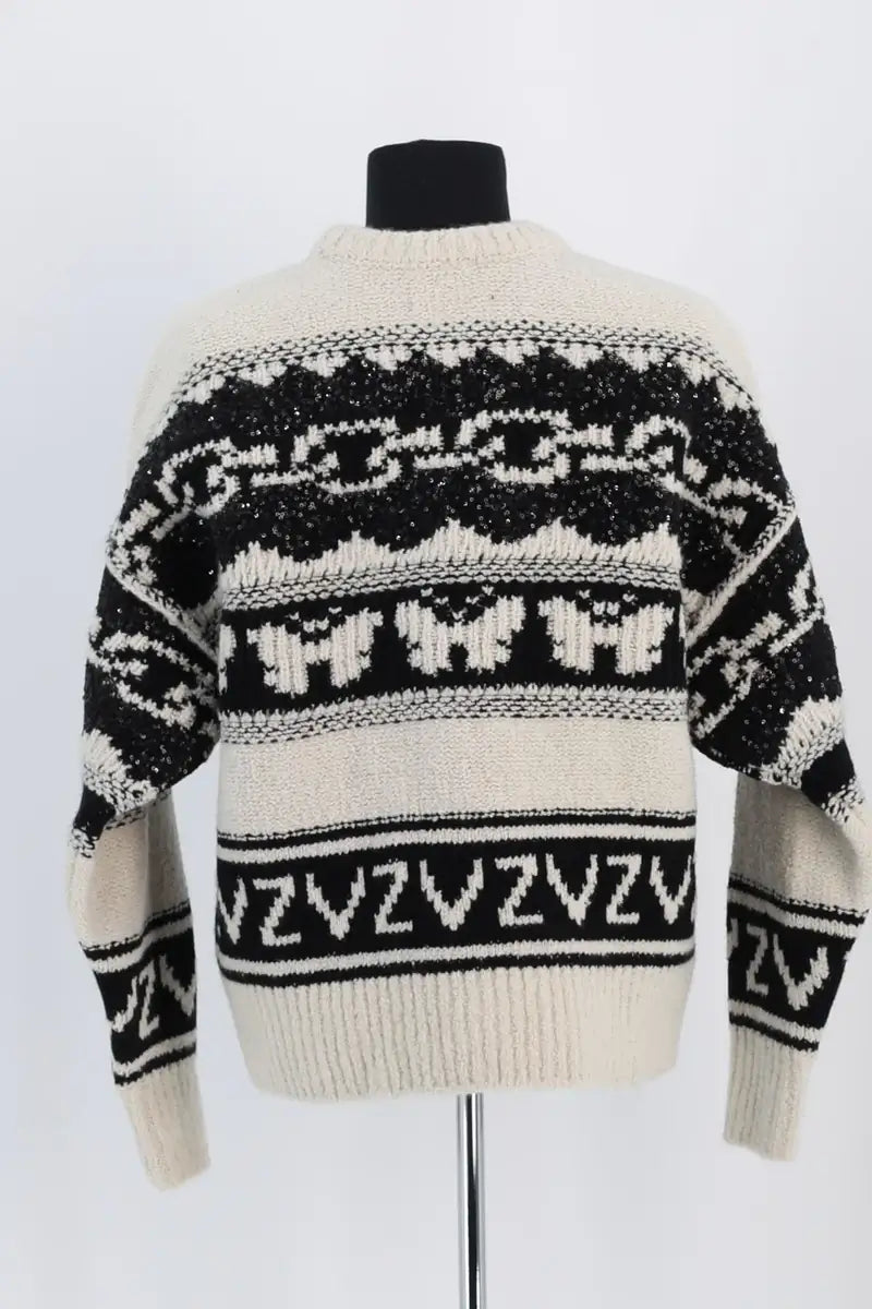 Pull Zadig & Voltaire Ecru en Cachemire