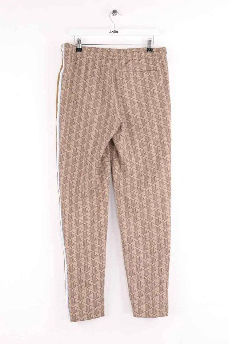 Pantalon droit Lacoste Marron en Coton