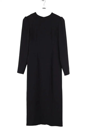 Robe Officine Générale Noir en Synthétique, taille S - Seconde Main