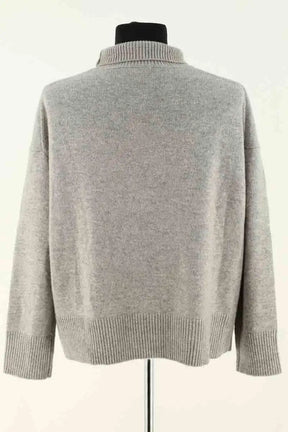 Pull Merci Gris en Cachemire