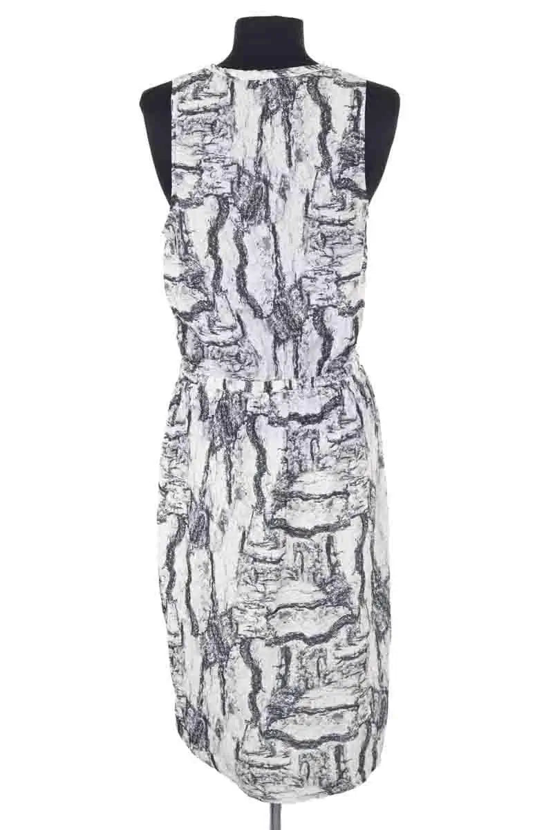 Robe American Vintage Gris en Synthétique