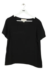 Blouse Nina Ricci Noir en Synthétique, taille XL - Seconde Main