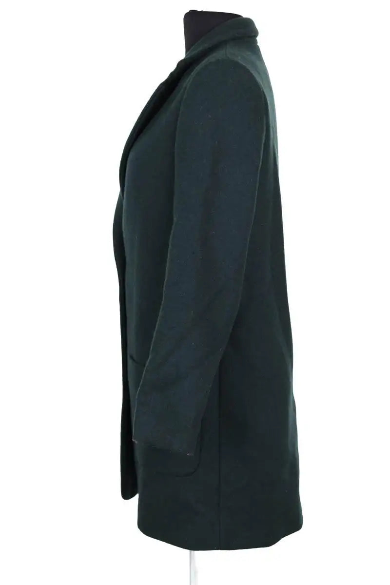 Manteau B Sides Vert en Laine