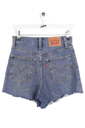 Mini short Levi's Bleu en Coton