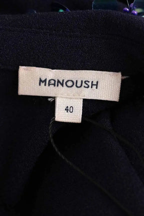 Blouse Manoush Bleu en Synthétique