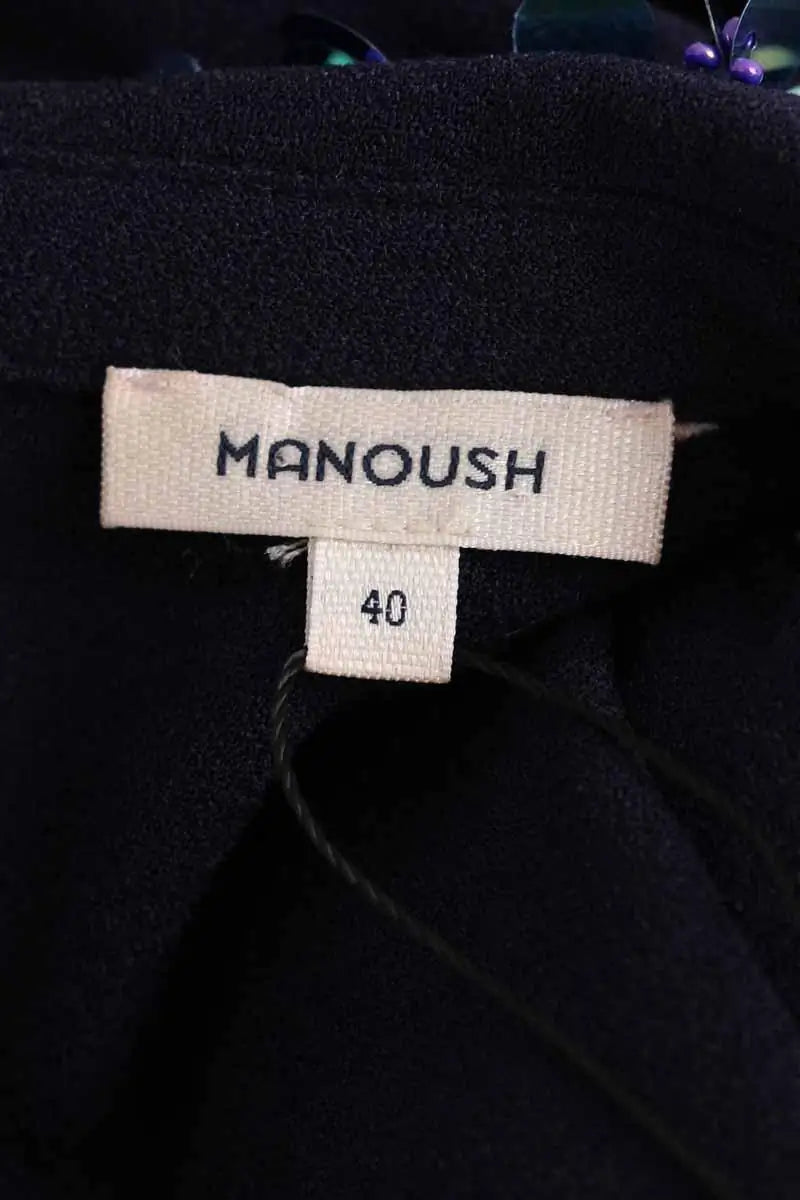 Blouse Manoush Bleu en Synthétique