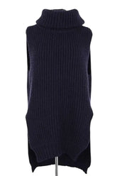Pull Celine Marine en Laine, taille S - Seconde Main