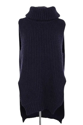 Pull Celine Marine en Laine, taille S - Seconde Main