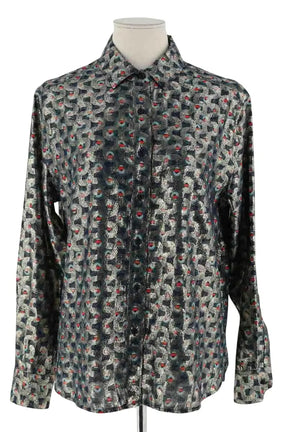 Blouse Maison Sarah Lavoine Bleu en Viscose, taille XS - Seconde Main