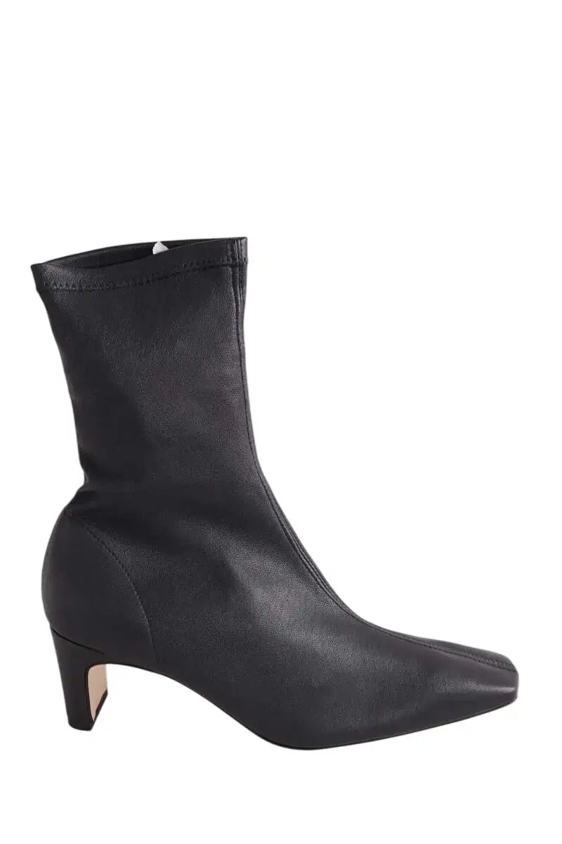 Boots LK Bennett Marcia Noir en Cuir, taille 37 - Seconde Main