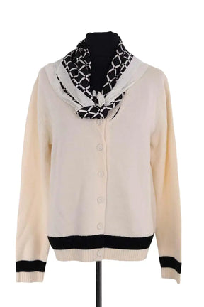 Cardigan Paule Ka Beige en Laine, taille XL - Seconde Main