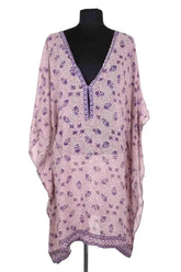 Tunique ACID/BASIC Violet en Coton, taille TU - Seconde Main