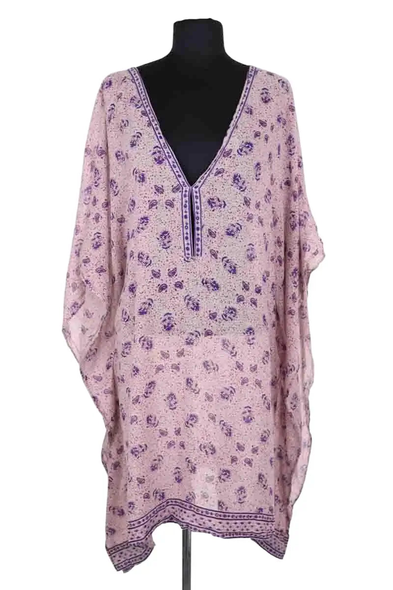 Tunique ACID/BASIC Violet en Coton, taille TU - Seconde Main