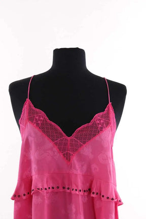 Top sans manche Zadig & Voltaire Rose en Soie