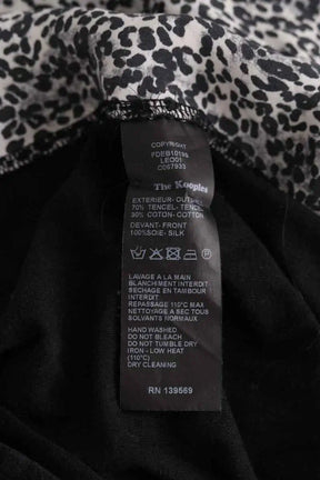 Blouse The Kooples Noir en Synthétique