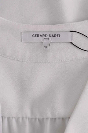 Blouse Gerard Darel Blanc en Synthétique