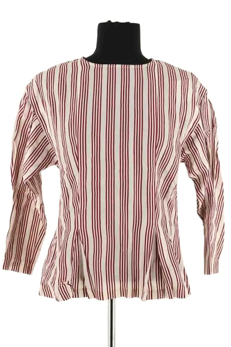 Chemise Sandro Bordeaux en Viscose, taille S - Seconde Main