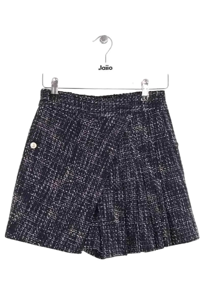 Mini jupe Maje Noir en Coton, taille XS - Seconde Main