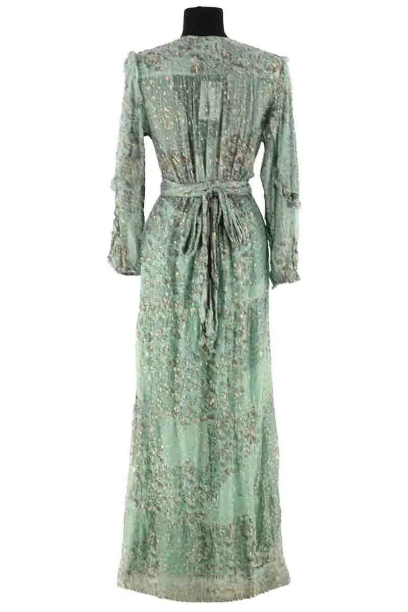 Robe Ba&Sh Turquoise en Synthétique