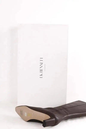 Bottes LK Bennett Margarite Marron en Cuir