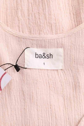 Blouse Ba&Sh Beige en Coton