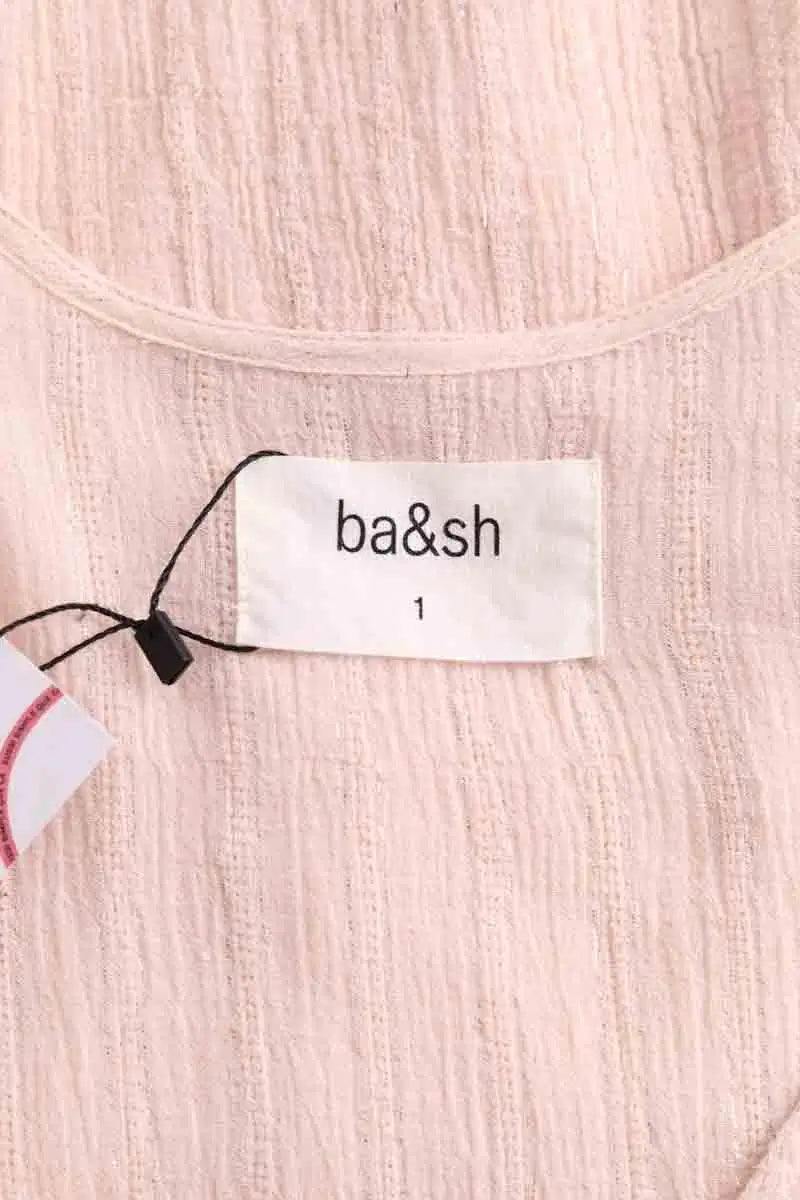 Blouse Ba&Sh Beige en Coton