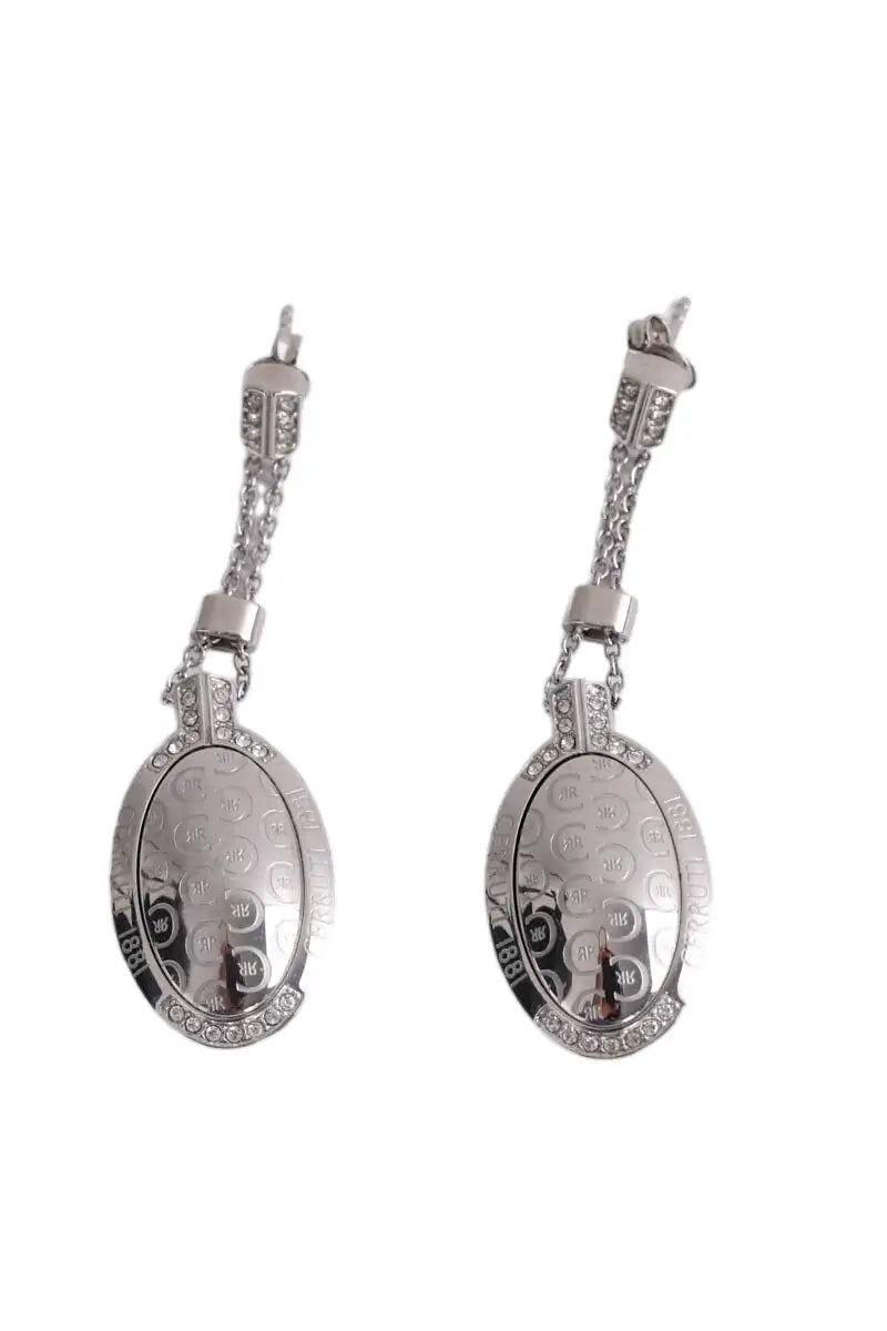 Boucles d'oreilles Cerruti Argent en Acier - Seconde Main