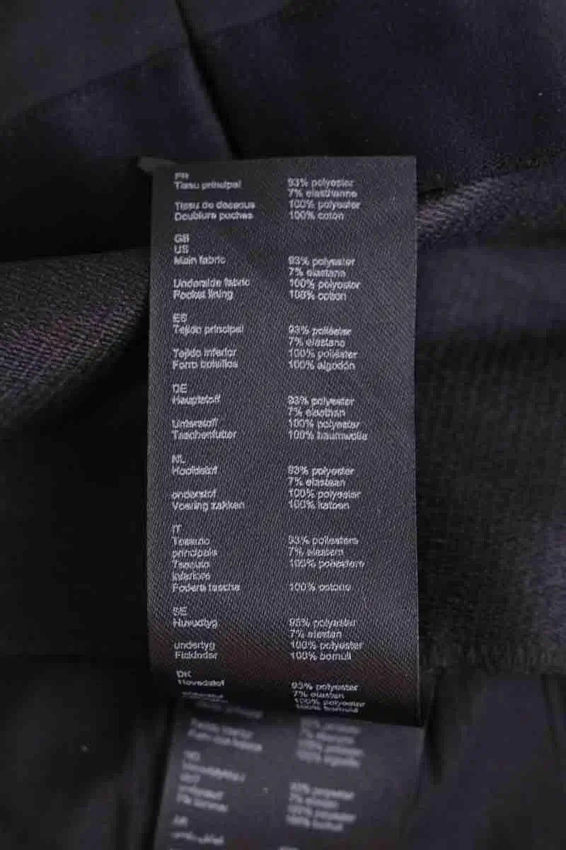 Mini short Maje Noir en Synthétique