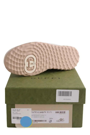 Baskets Gucci Blanc en Cuir