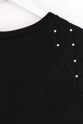 Sweatshirt Maje Noir en Coton