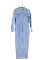 Combinaison Claudie Pierlot Bleu en Coton, taille M - Seconde Main