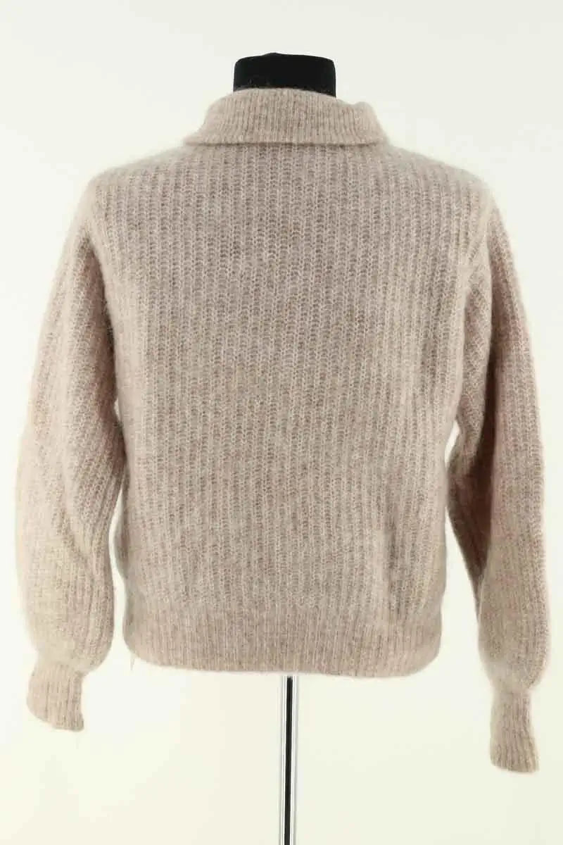 Pull Sézane Beige en Laine
