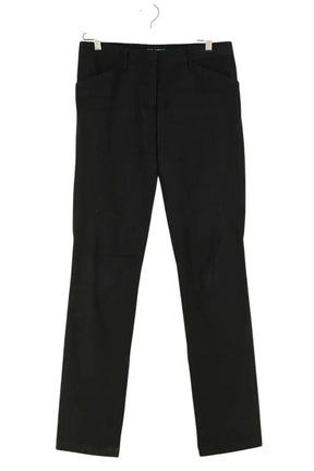 Pantalon droit Dolce & Gabbana Noir en Coton, taille M - Seconde Main