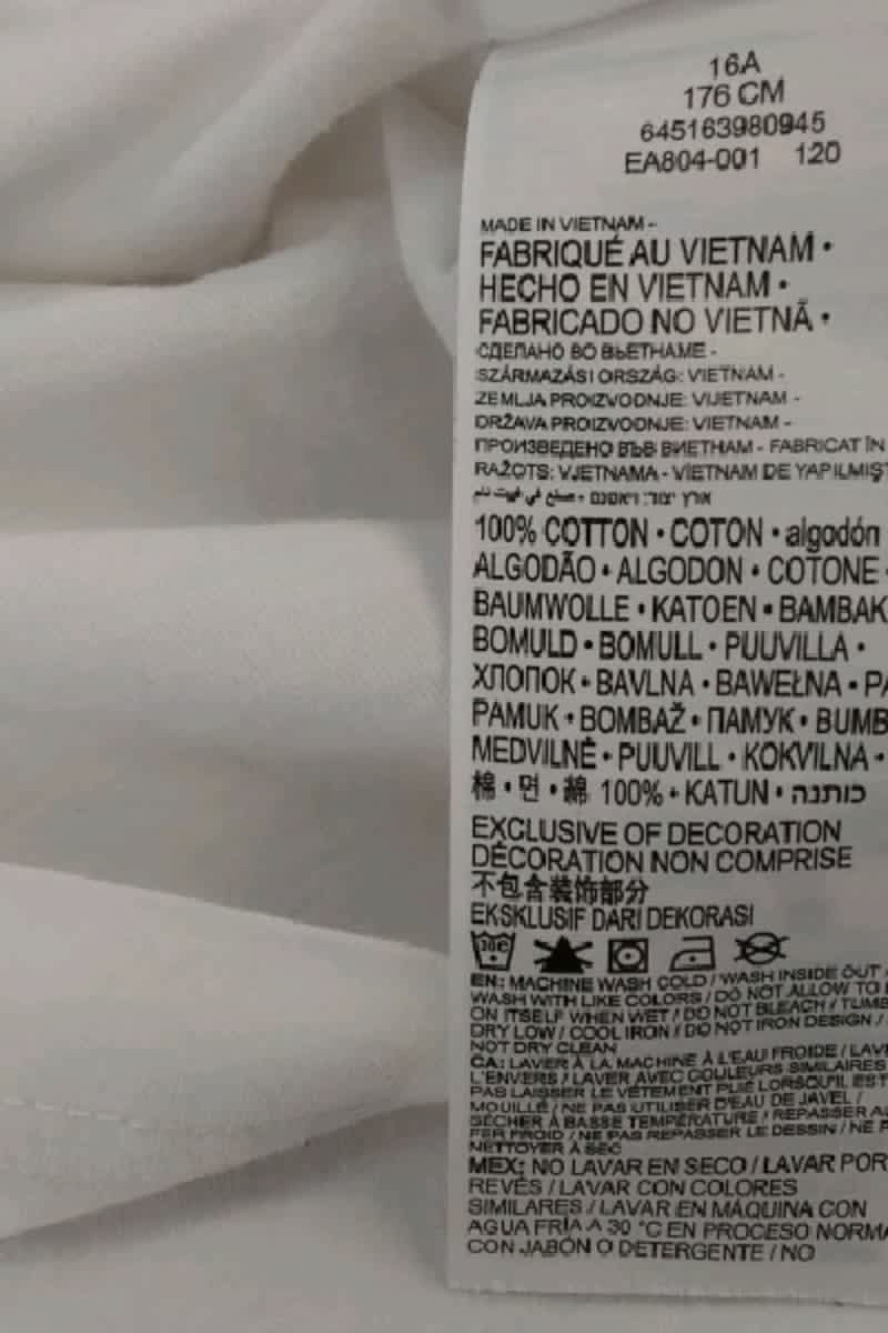 T-shirt Levi's  Blanc