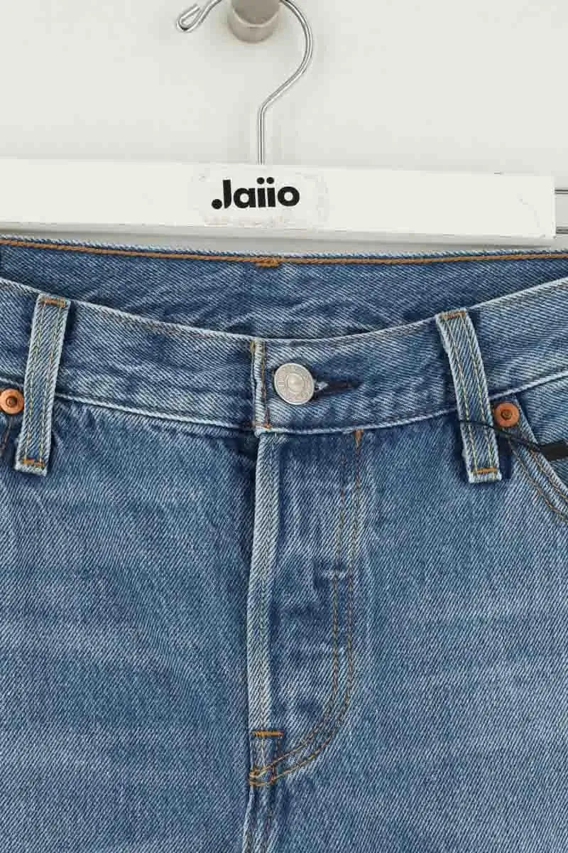 Jean droit Levi's 501 Bleu en Coton