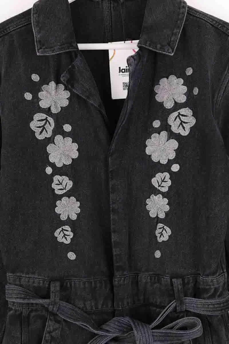 Combinaison Louise Misha Anthracite en Coton