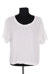 Blouse Barbara Bui Blanc en Coton, taille S - Seconde Main