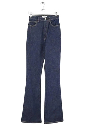 Jean bootcut Alaïa Bleu en Coton, taille S - Seconde Main