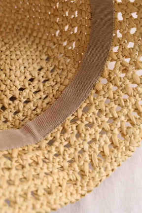 Chapeau Miu Miu Beige en Osier