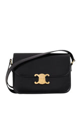 Sac à bandoulière Celine Triomphe Noir en Cuir - Seconde Main