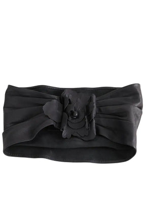 Ceinture en cuir Sportmax Anthracite en Cuir, taille S - Seconde Main