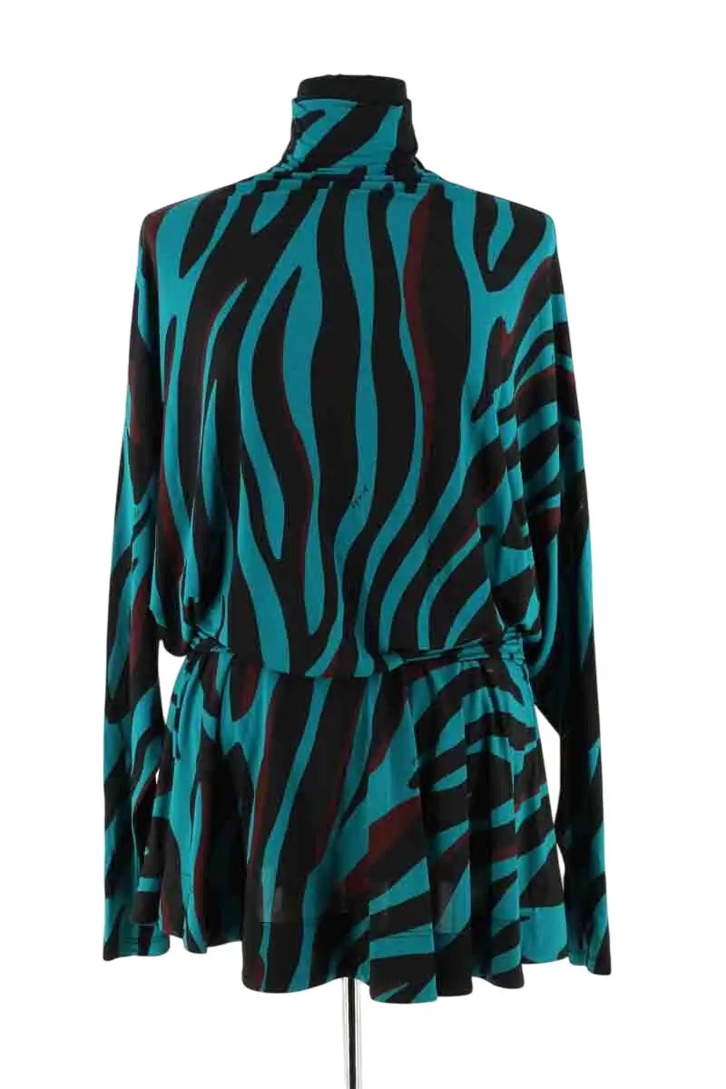 Robe Pinko Bleu en Viscose, taille XS - Seconde Main